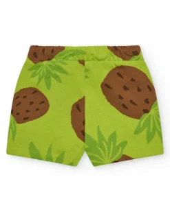 Bermuda avec noix de coco pour garçon avec taille ajustable