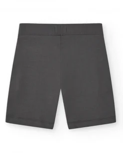 Bermudas pour garçon en gris avec taille ajustable et poches