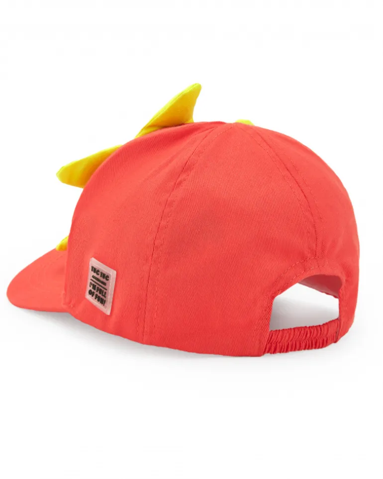 Casquette rose pour fille avec étoile jaune