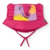 Chapeau fuchsia pour fille avec imprimé d’éphant