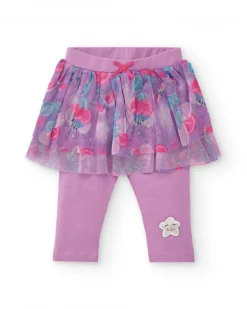 Ensemble fille rose avec jupe en tulle collection Glitter Tales