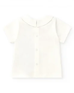 Ensemble pour garçon avec t-shirt blanc et shorts