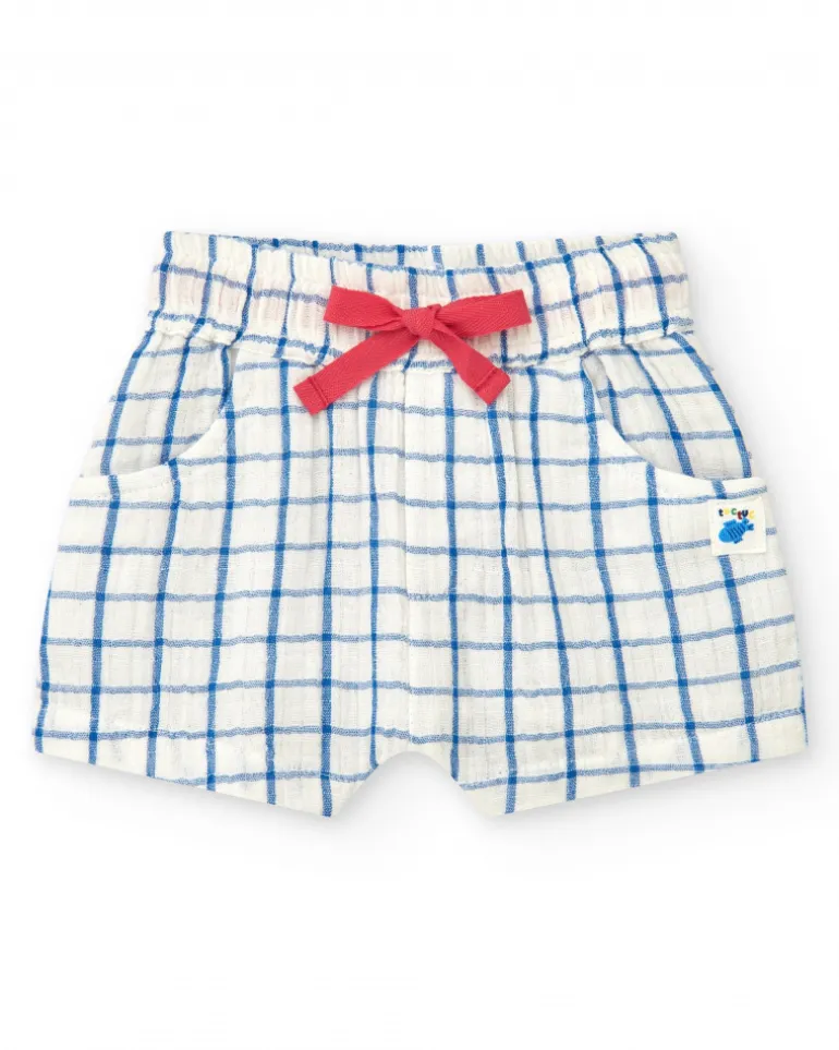Ensemble pour garçon avec t-shirt blanc et shorts