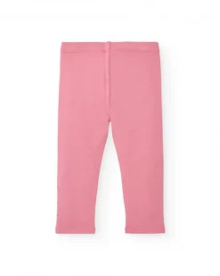 Legging rose imprimé oiseaux pour fille de la collection Freezy
