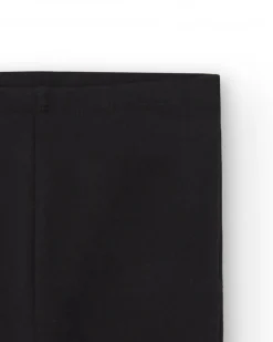 Leggings fille en noir avec imprimé de cœurs collection Cartoon Calling