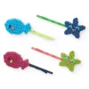 Pack de barrettes pour fille avec poissons colorés