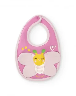 Pack de bavoirs pour fille couleur rose