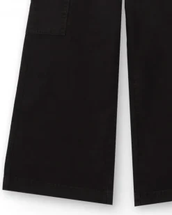 Pantalon cargo noir avec ceinture collection Rebel Dreamers