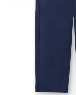 Pantalon garçon basique bleu marine collection Big Brains