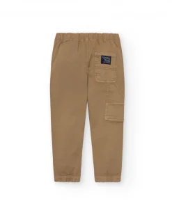 Pantalon jogger kaki pour garçon collection Pet Friendly Town