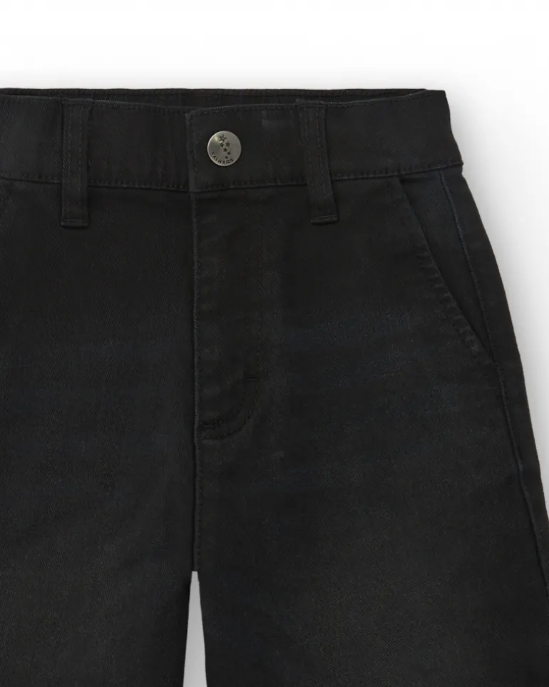 Pantalon large noir fille collection Poésie Magique