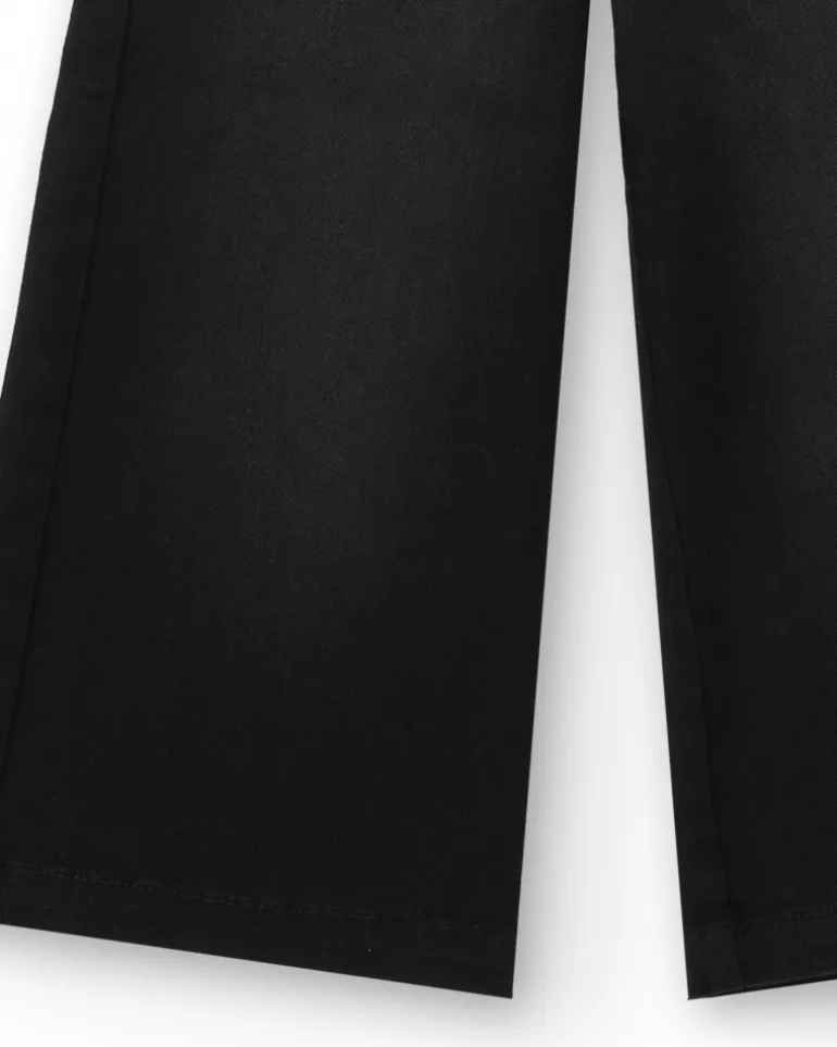Pantalon large noir fille collection Poésie Magique