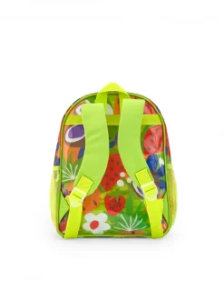 Sac à dos multicolore pour fille avec imprimé tropical