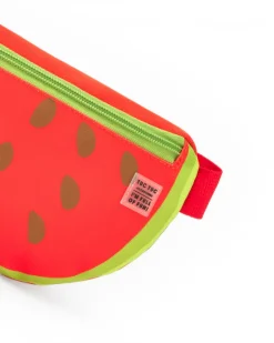 Sac banane rouge pour fille avec design pastèque
