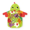 Serviette-poncho pour fille avec imprimé fruité et capuche avec oreilles