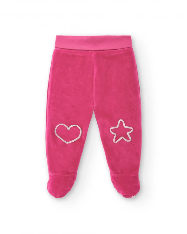 Tenue fille fuchsia avec appliqué lapin collection Glitter Tales