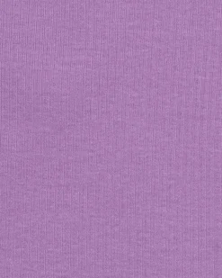 Top pour fille en lilas, sans manches et col rond.