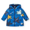 Trench imperméable garçon bleu imprimé étoiles Amazing collection