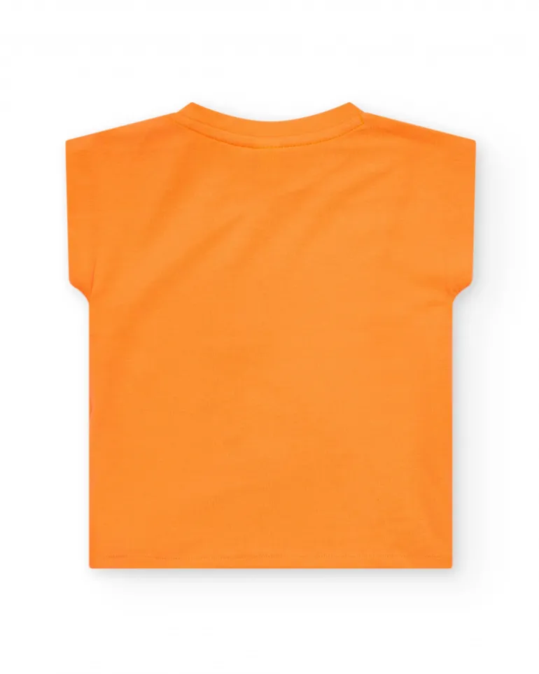 T-shirt pour fille avec appareil photo en sequins et phrase "Strike a pose!!"