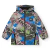 Veste garçon à capuche et imprimé multicolore collection Skater Life