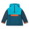 Veste garçon bleue avec détails orange collection Icebreaker